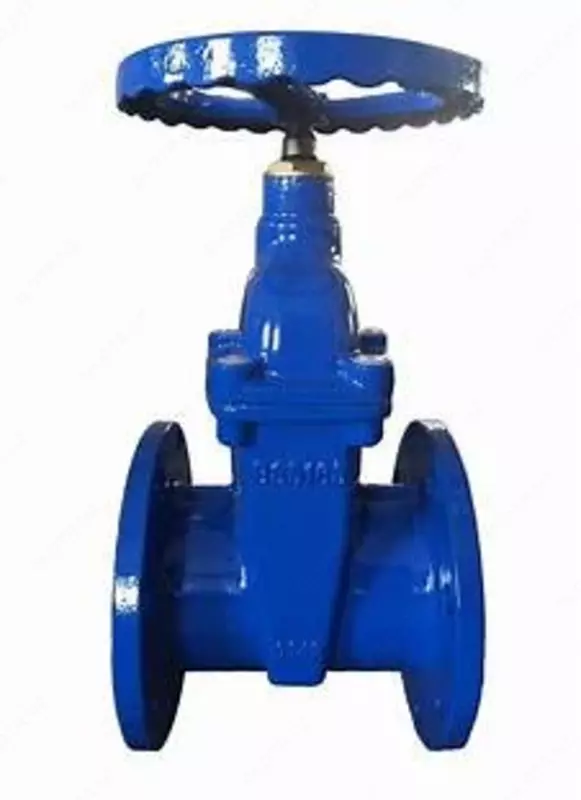 Задвижка чугунная клиновая с не выдвижным шпинделем и эпоксидным покрытием ЭП-20 ГОСТ 5762-2002 PH MPa 1