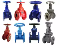 Задвижка чугунная клиновая с не выдвижным шпинделем и эпоксидным покрытием ЭП-20 ГОСТ 5762-2002 PH MPa 1