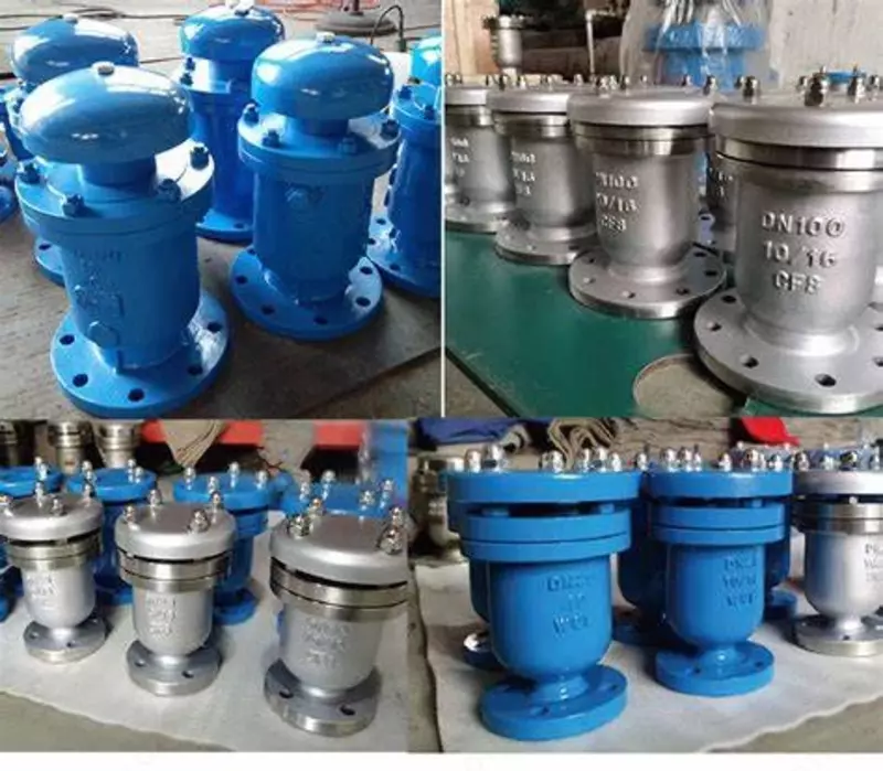 Po'lat havo vantuzi PH MPa 1.6; +60 daraja; DN-80