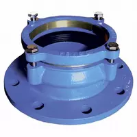 Flanetsli mufta (adapter) trubalar uchun Ph MPa 1.0 ; DN-200 - {0} so'mdan