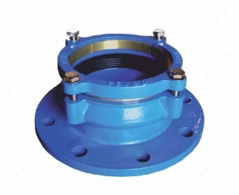 Flanetsli mufta (adapter) trubalar uchun Ph MPa 1.0 ; DN-350