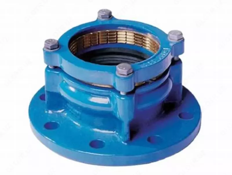 Flanetsli mufta (adapter) trubalar uchun Ph MPa 1.0 ; DN-400