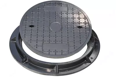 Quduqlar uchun cho`yan qopqoq GOST 3634-99 L (engil) turdagi 10 tonnagacha (50 kg gacha) 720x580 - 780 000 so'm / dona