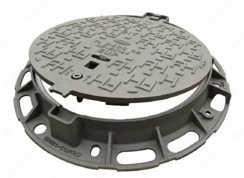 Quduqlar uchun cho`yan qopqoq GOST 3634-99 Т (og`ir turdagi) qulfli