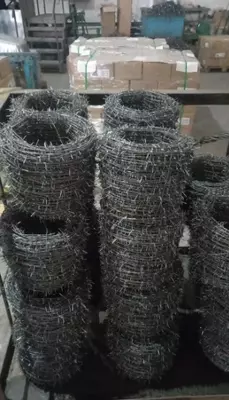 Проволока колючая одноосновная ГОСТ 285-69; без покрытия