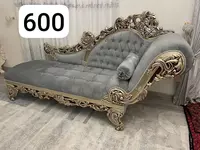 "Italyancha uslubda" yumshoq mebellar. Model № 005 (kulrang/oltin)