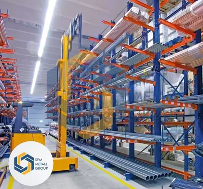 Складские стеллажи и витринные стеллажи