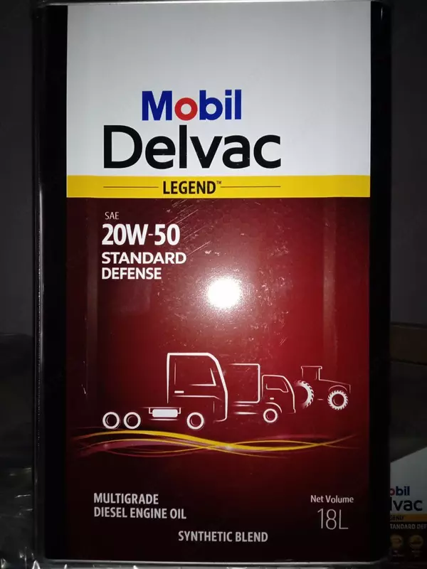 Mobil Delvac Legend 20w50 Standart Defense