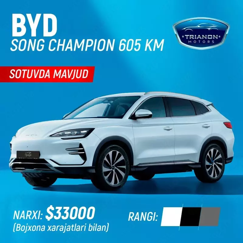 Song Champion 605 km (Sotuvda mavjud)