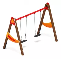 Качели двойные Д2 3050x1600x223