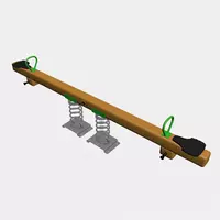 Качалка-балансир на пружинах 370x3090x1020 - от 5 000 000 сум