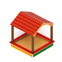 Песочный домик 1930*1870*2000 - 6 200 000 so'mdan