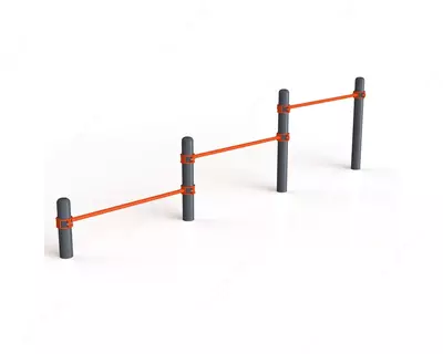 Тройной каскад турников для отжиманий и подтягиваний - от 3 700 000 сум / шт.