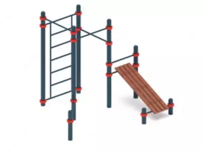 Воркаут Кенгуру 3000х2800х2500 - от 13 000 000 сум / шт.