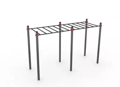 Рукоход классический двухуровневый 4000х1200х2500