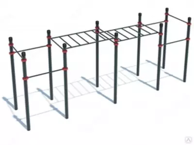 Рукоход двухуровневый модернизированный 6500х1200х2500 - от 18 800 000 сум / шт.