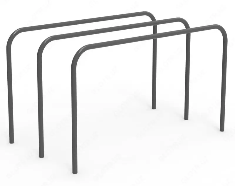 Брусья "Американские" тройные 1800х1000х1200