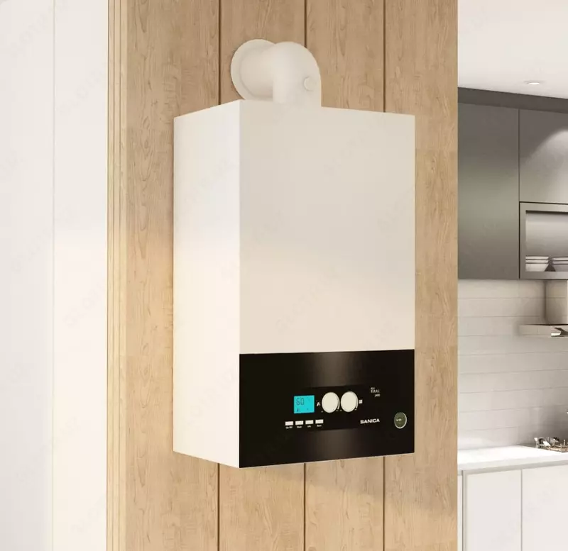 Газовый конвекционный котёл "SANICA" Kral 28 kW (Белый) Турция - 11 750 000 сум