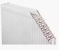  Панельный радиатор SANICA тип 22  500 х 1800 мм (Белый) Турция Только в розницу