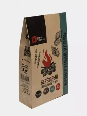 Березовый брикетный уголь 1