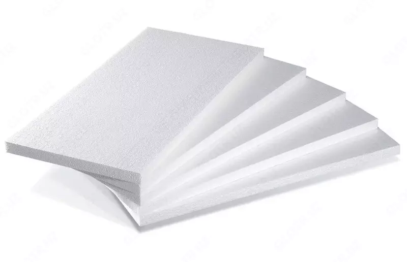 Пенопласт (вспененный полистирол ППС) плотность 8 кг/м3, объём 1.44 м³