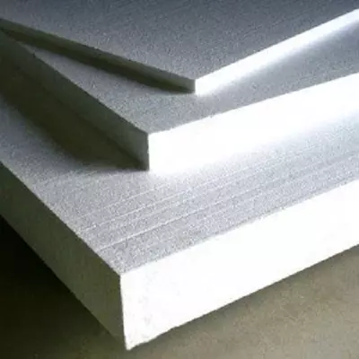 Ko'pikli plastmassa (kengaytirilgan polistirol EPS) zichligi 15 kg/m3, hajmi 1,44 m³