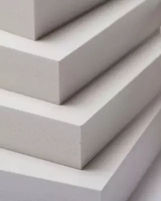 Ko'pikli plastmassa (kengaytirilgan polistirol EPS) zichligi 15 kg/m3, hajmi 1,44 m³