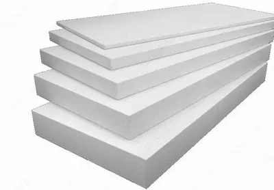 Ko'pikli plastmassa (kengaytirilgan polistirol EPS) zichligi 18 kg/m3, hajmi 1,44 m³