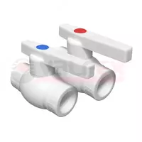 Кран шаровой 50 (8/2) (Valfex) ЗАВОД ВАЛФ-РУС БЕЛЫЙ