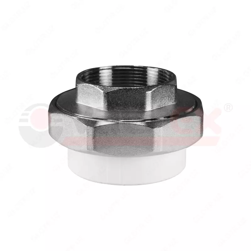 Муфта комб.разъём.(американка) с внутренней резьбой  50x1 1/2" (25/5) (Valfex) БЕЛАЯ