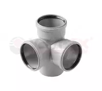 Крестовина двухпл.110/110/110 вн.канализ. (18) VALFEX