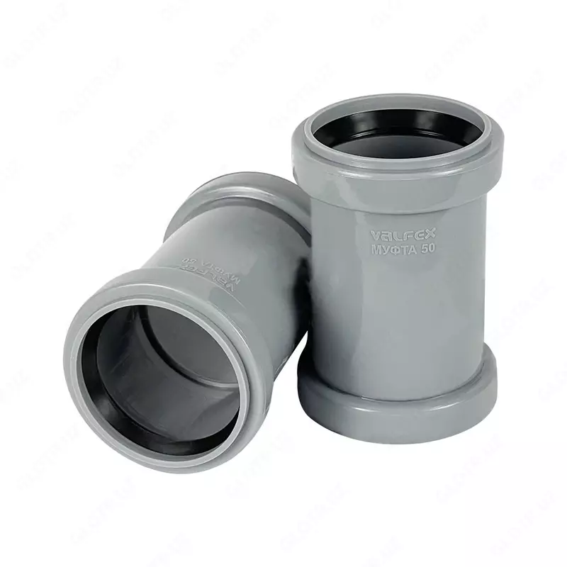 Муфта двухраструбная 75 мм