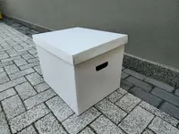 Янги 5 каватли ок рангли коробка ручкали - {0} so'mdan