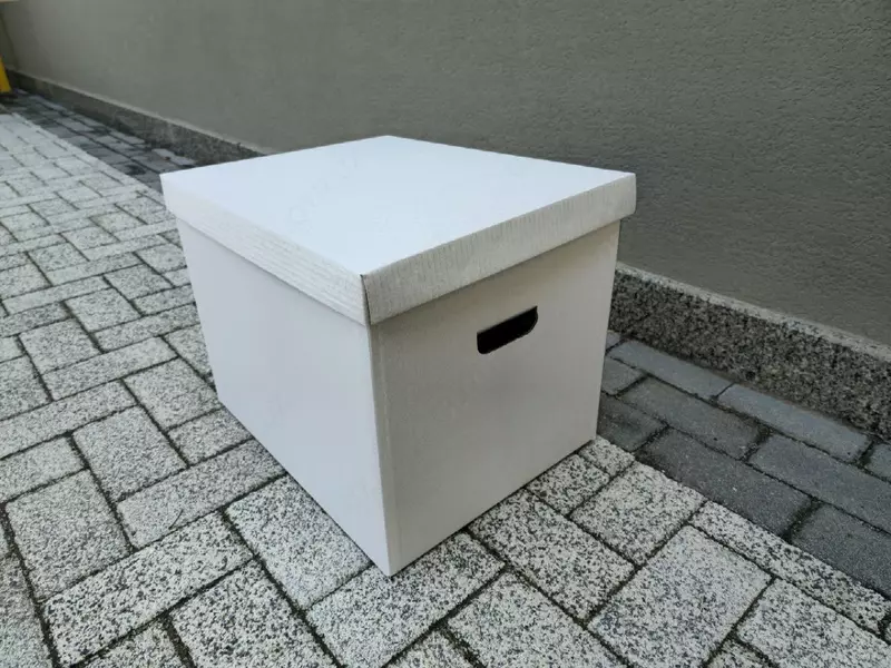 Янги 5 каватли ок рангли коробка ручкали - {0} so'mdan