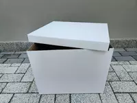 Янги 5 каватли ок рангли коробка ручкали Ulgurji va chakana