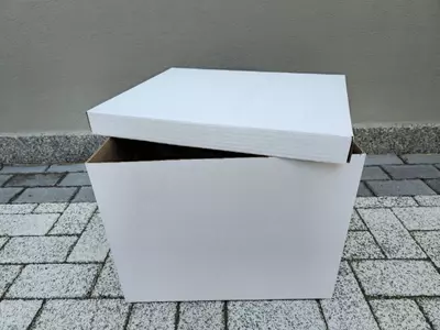 Новая 5-слойная белая коробка с ручками Оптом и розница