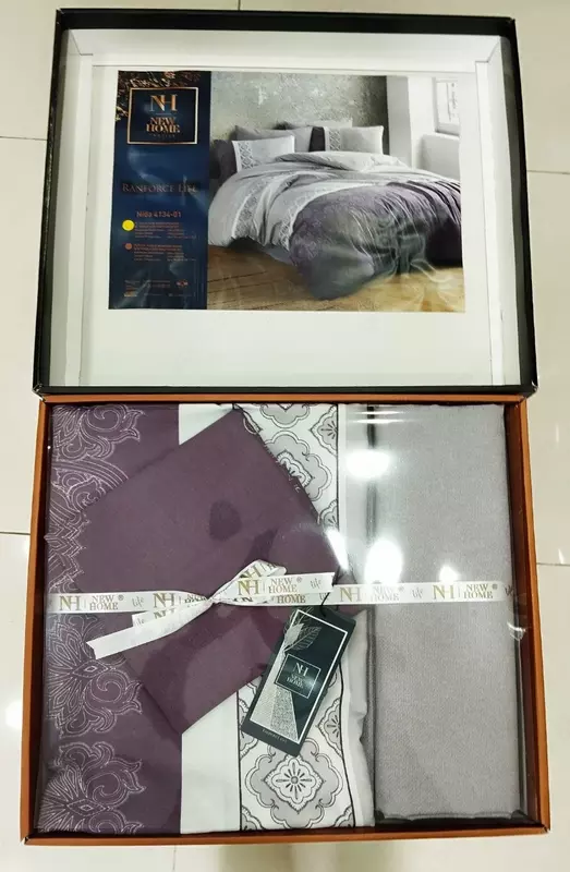 Комплект постельного белья односпальный из Ранфорса