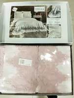 Комплект постельного белья с кружевом премиум-класса - 750 000 сум