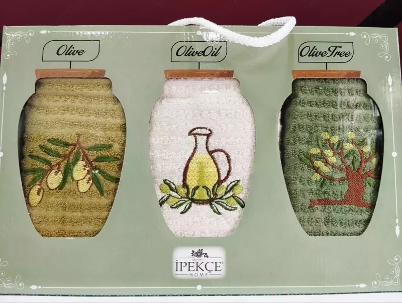 Набор кухонных салфеток в коробке 3 шт (40*60 см)