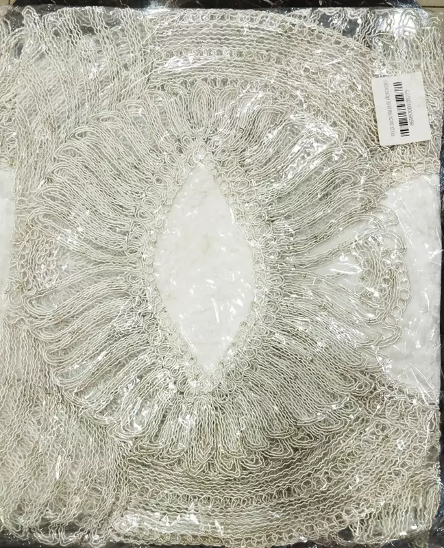 Декоративные салфетки бархатные в комплекте 5 шт.