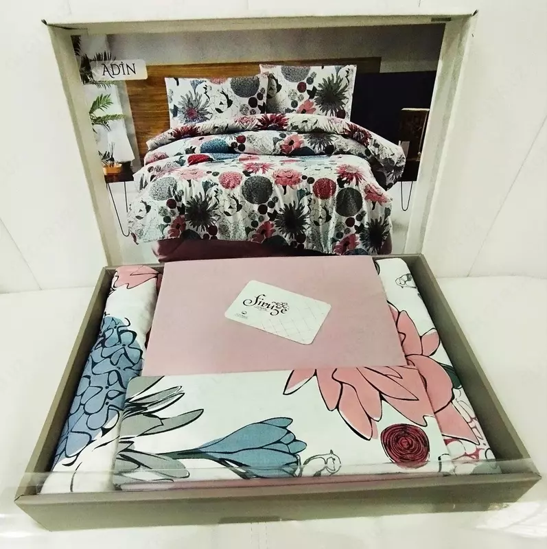 400 000 сум Комплект постельного белья односпальный из Ранфорса