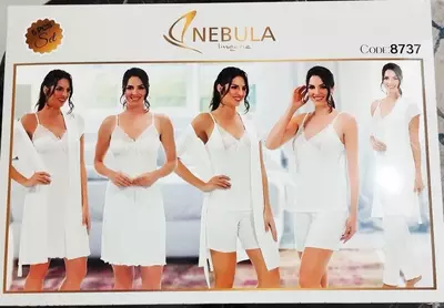 Комплект пеньюар и пижама 5в1 - 445 000 сум / шт.