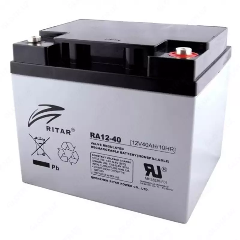 Аккумуляторная батарея RITAR RA12-40 12V 40.0Ah