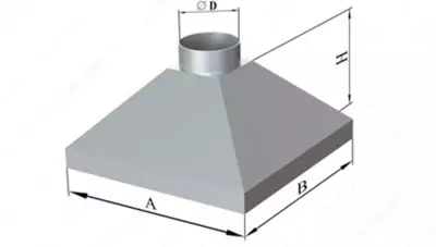 Зонт вытяжной островной - 11 000 000 сум / шт.