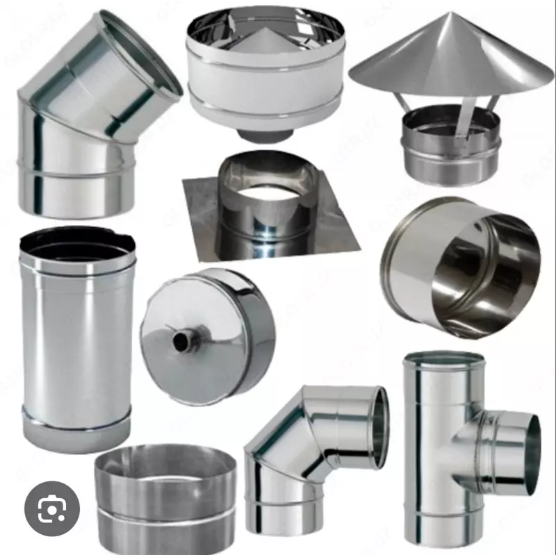 Аксессуары для труб и дымоходов для бани и сауны