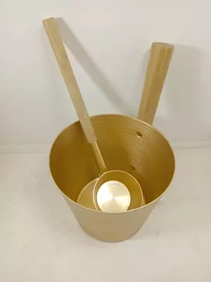 Ведро алюминовое PROLUX для сауны 4л Chakana savdo