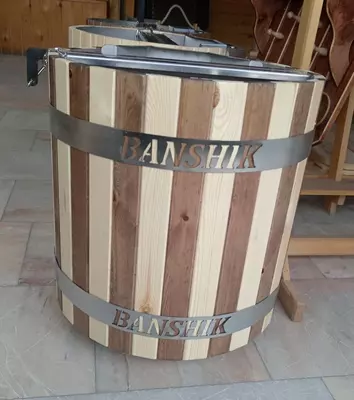 Обливное устройство из никеля для бани. Chakana savdo