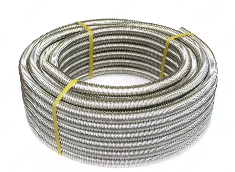 Гофрированная нержавеющая труба