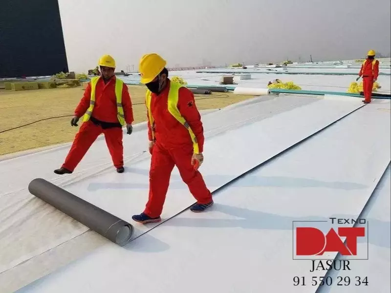 ПВХ мембрана полимерный гидроизоляционный материал