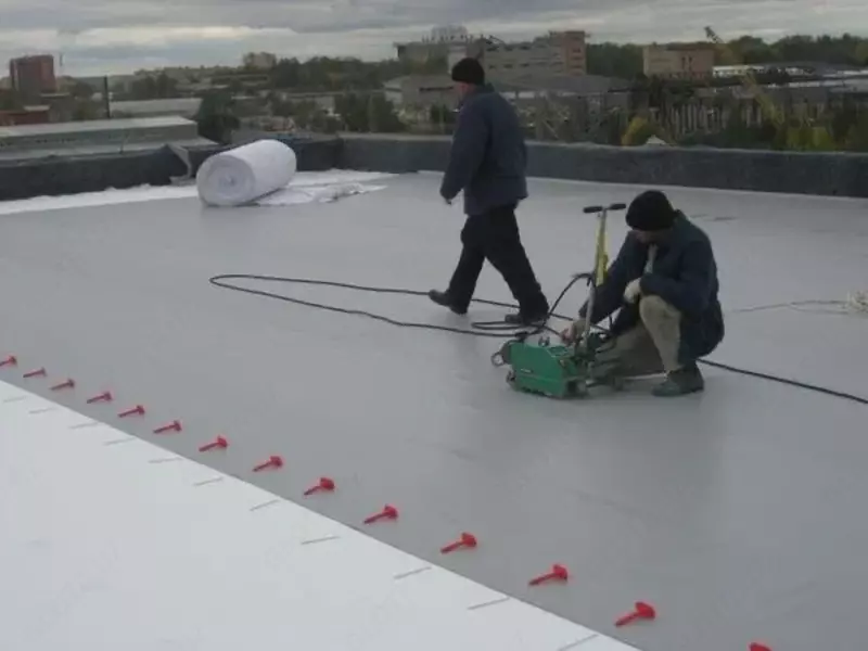 ПВХ мембрана полимерный гидроизоляционный материал - ПВХ-мембрана